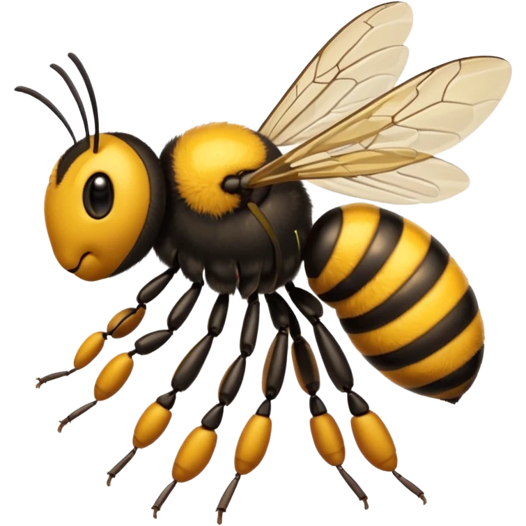 male bee side wya emoji