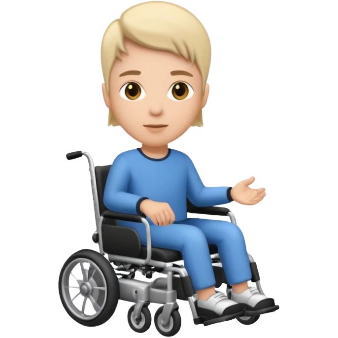 person in motorized wheelchair emoji