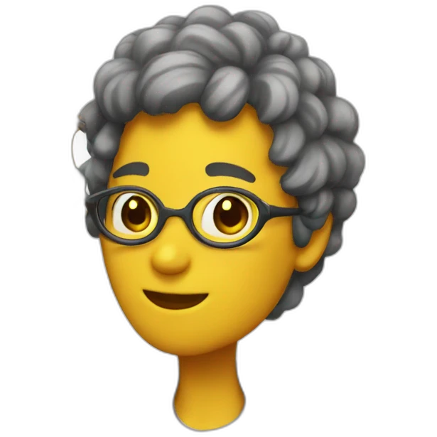 Bookworm emoji