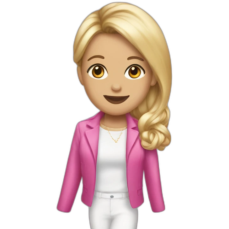 girly pop macron emoji