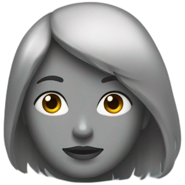 Cœur noir brisé emoji