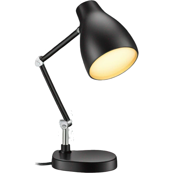 magnifying lens Desk lamp emoji
