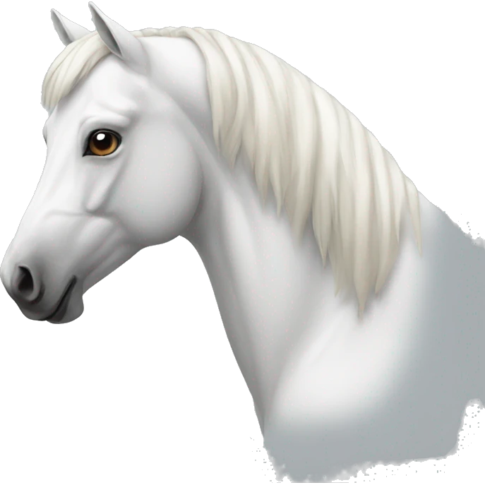 white horse emoji