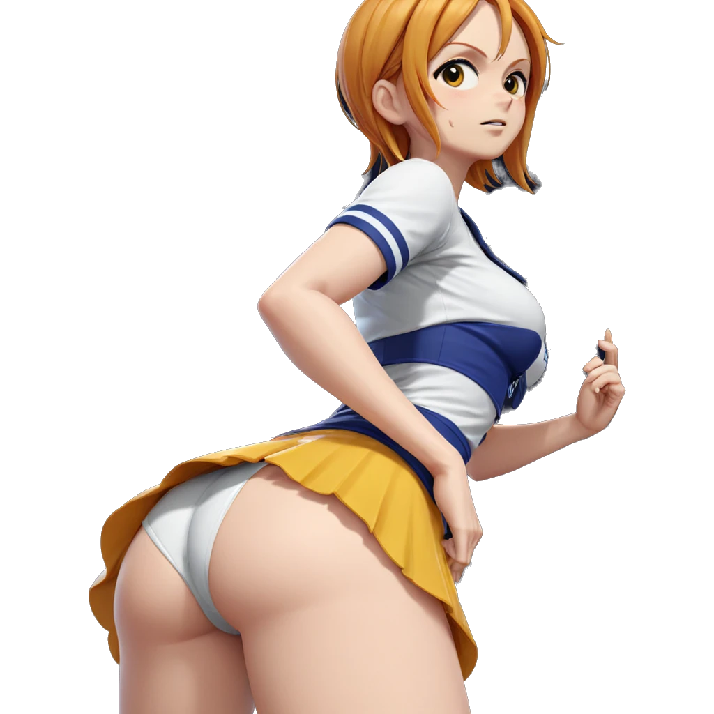 nami in a playful pose emoji