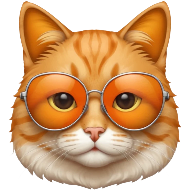 Cat wearing sunglasses emoji