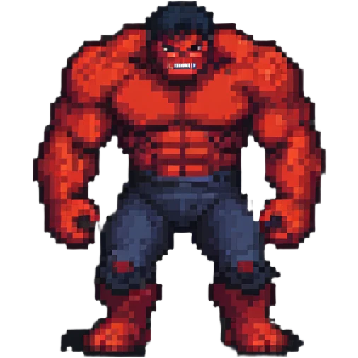 Red Hulk emoji
