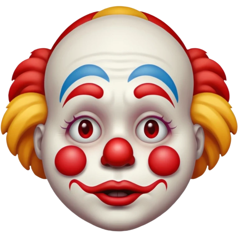 Sad clown emoji emoji
