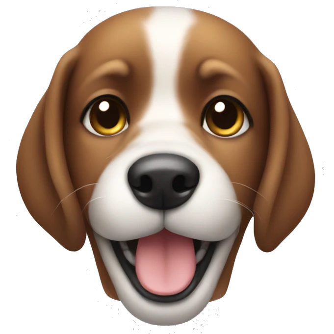cute dog emoji
