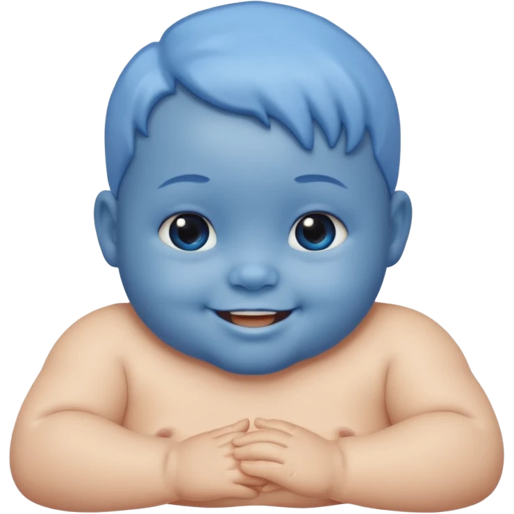 Bluebaby emoji
