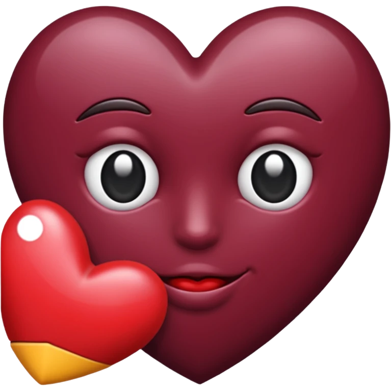 Love burgandy emoji