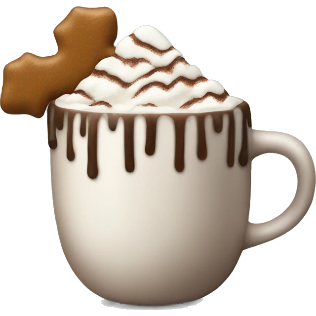 Christmas hot coco emoji