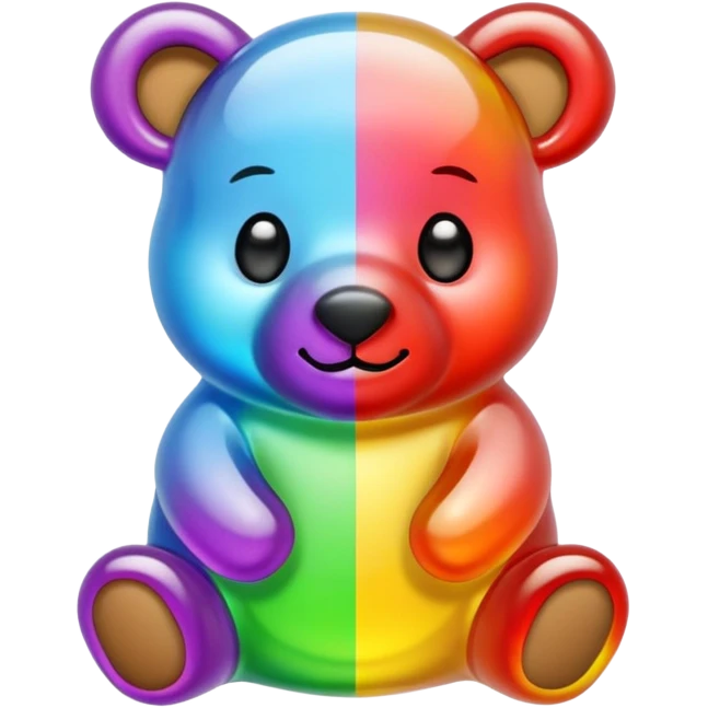 Gummy bear lamb emoji