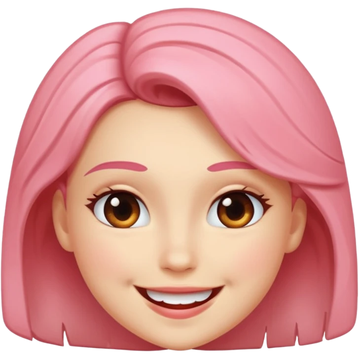 Smile blush flirt emoji