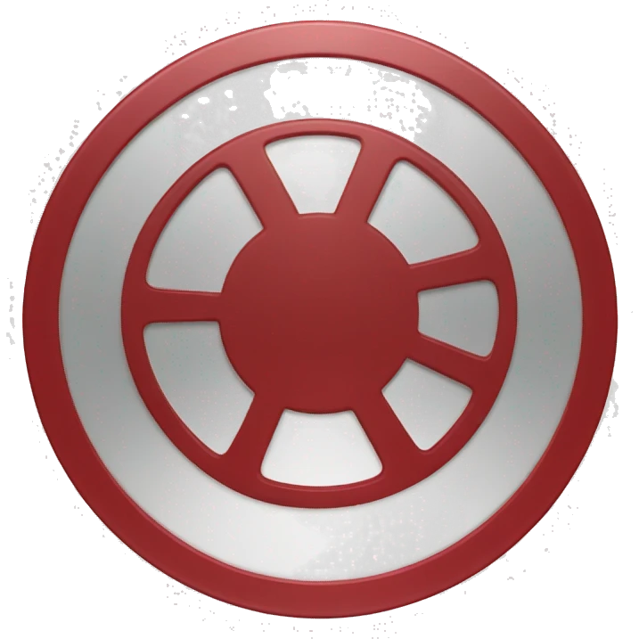 red vinyl disk emoji