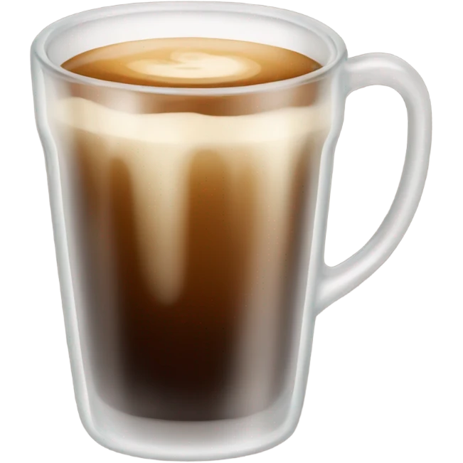 Drink coffe with glass emoji