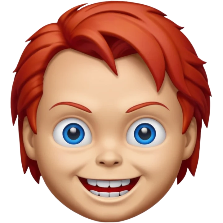 Un emojin de chuky emoji