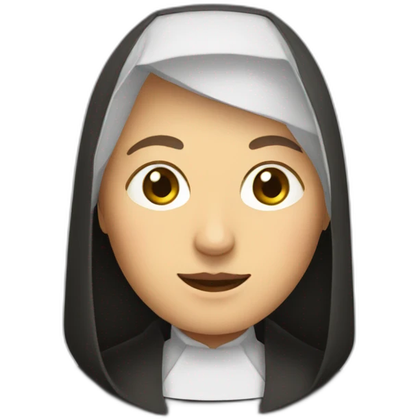 La nonne emoji