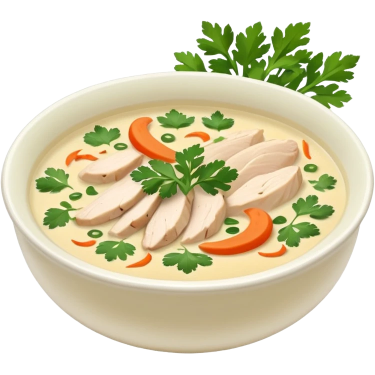 thai style soup without shrimps emoji