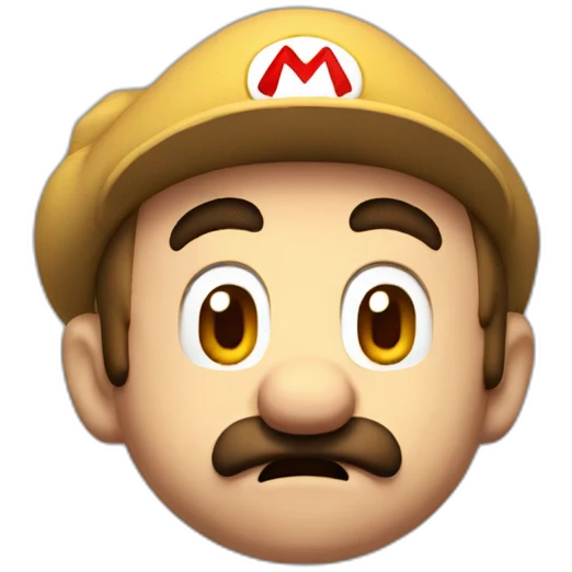 Mario Crying  emoji
