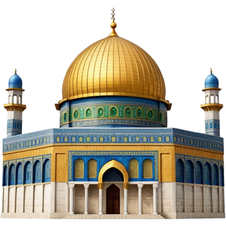Dome of the rock, Palestine emoji