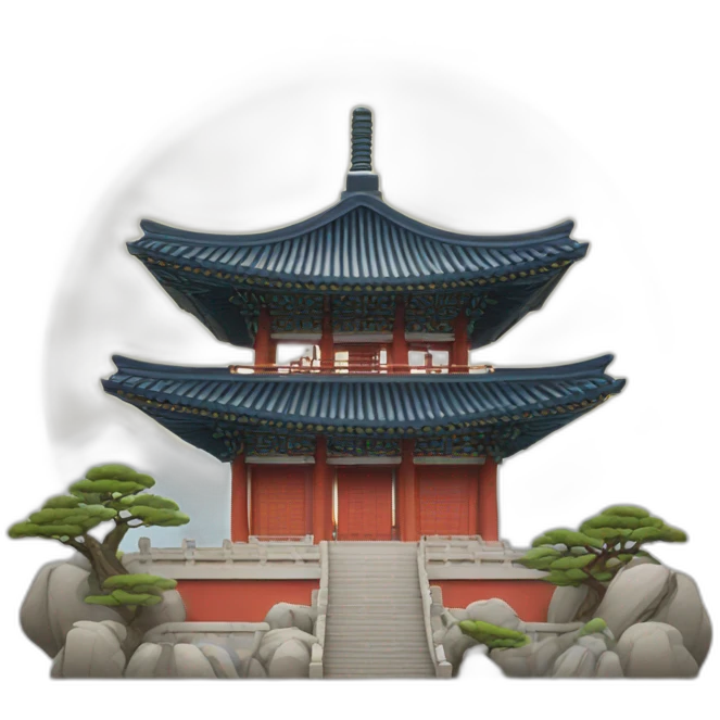 Temple in Seoul emoji