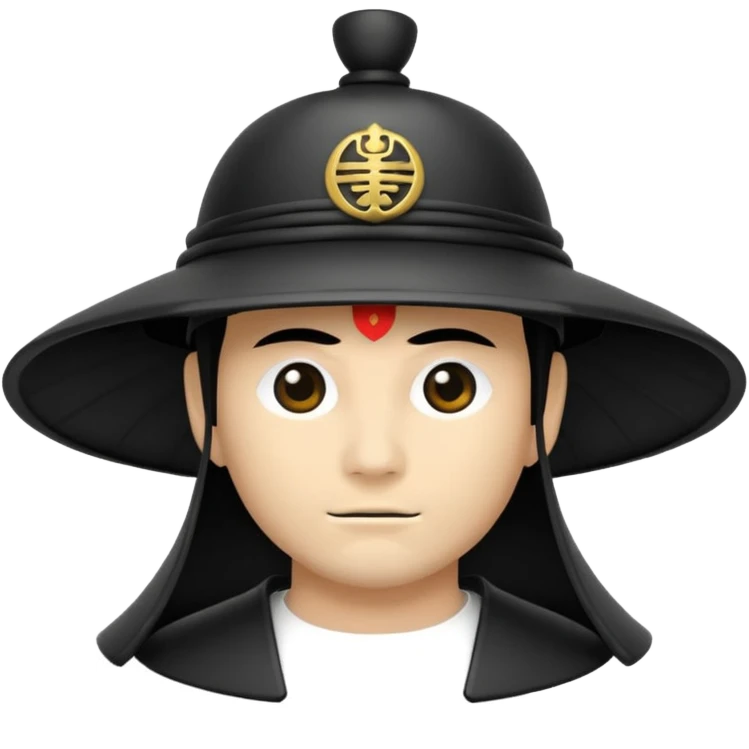 samurai hat emoji
