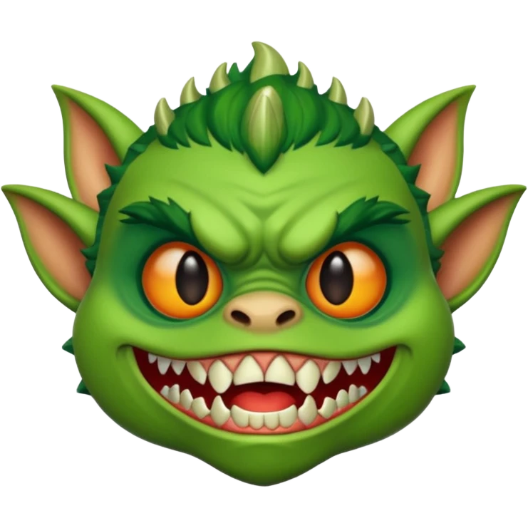 Mad gremlin emoji