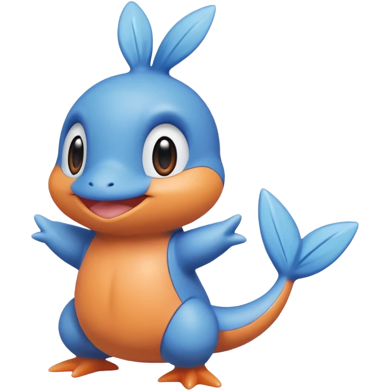 Mudkip (full body) emoji