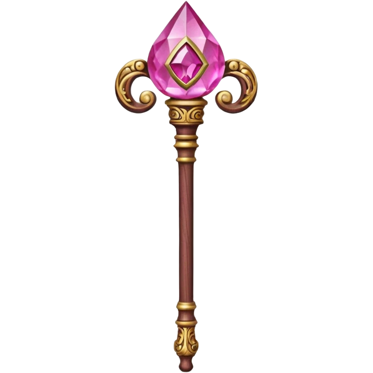 Pink mage cane emoji