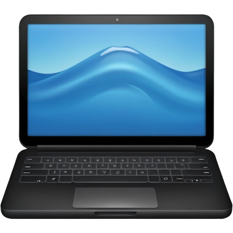 Pc laptop back emoji