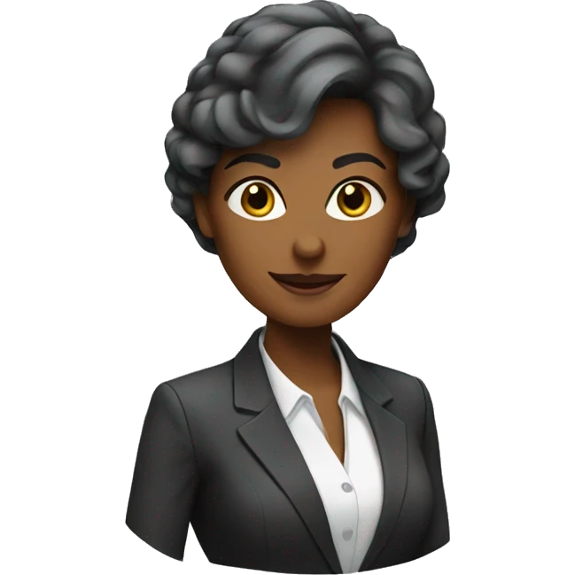 Business woman  emoji