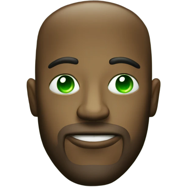 A dude high with weed with his eyes low  emoji