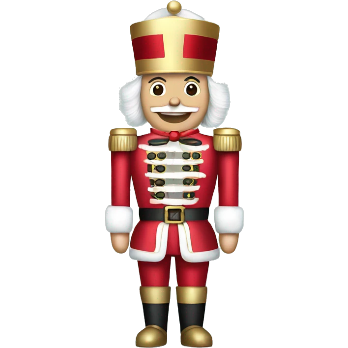 Nutcracker Christmas emoji