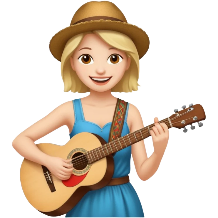Street Music Performer woman  emoji