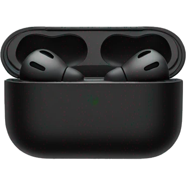 Black AirPod max emoji