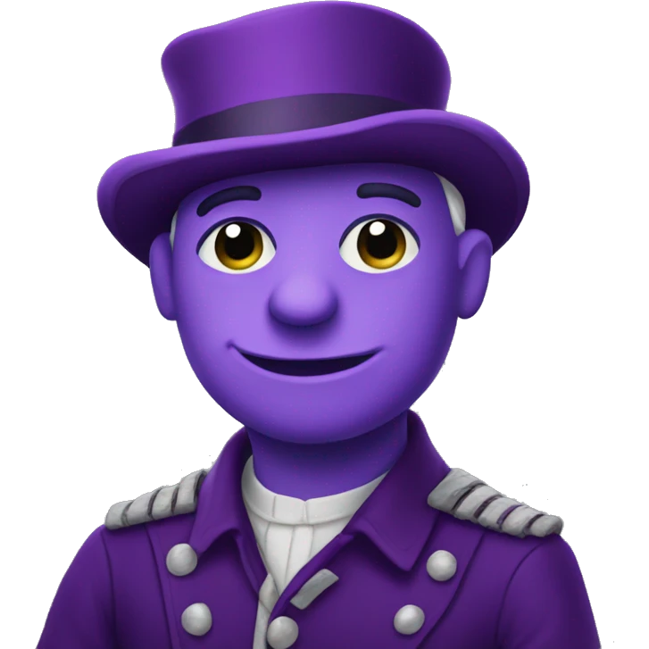 purple color squire pepe emoji