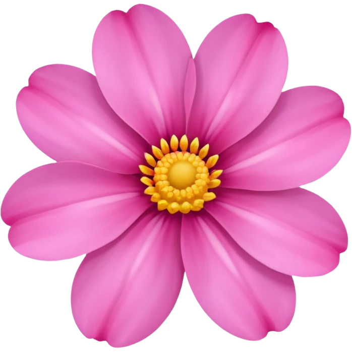 Pink version of this flower 🌺  emoji