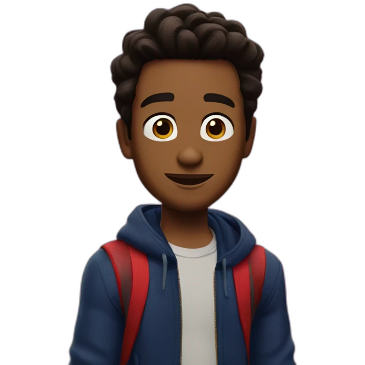Miguel O’Hara from Spider-Man across the spiderverse  emoji