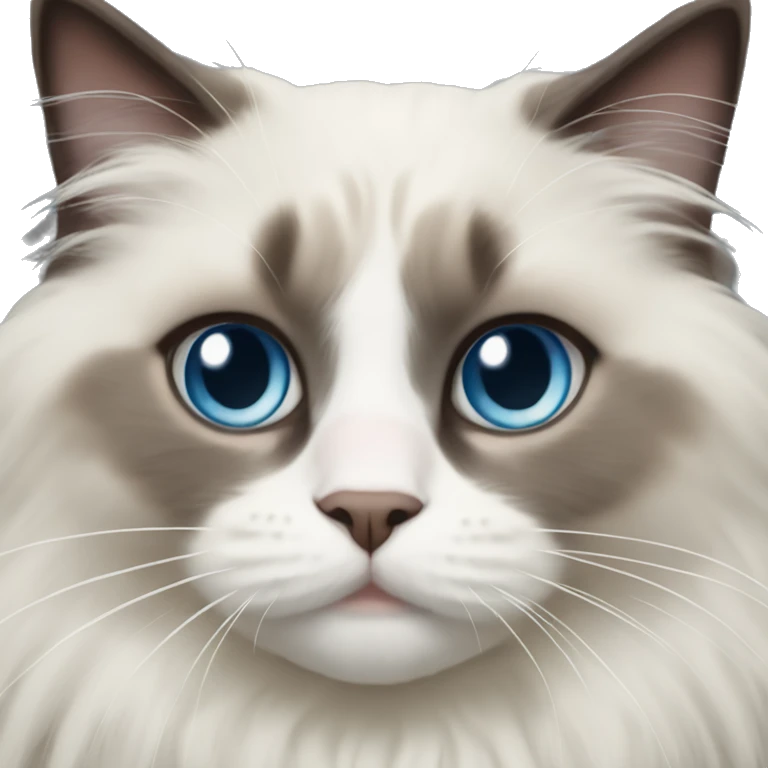 ragdoll cat aesthetic  emoji
