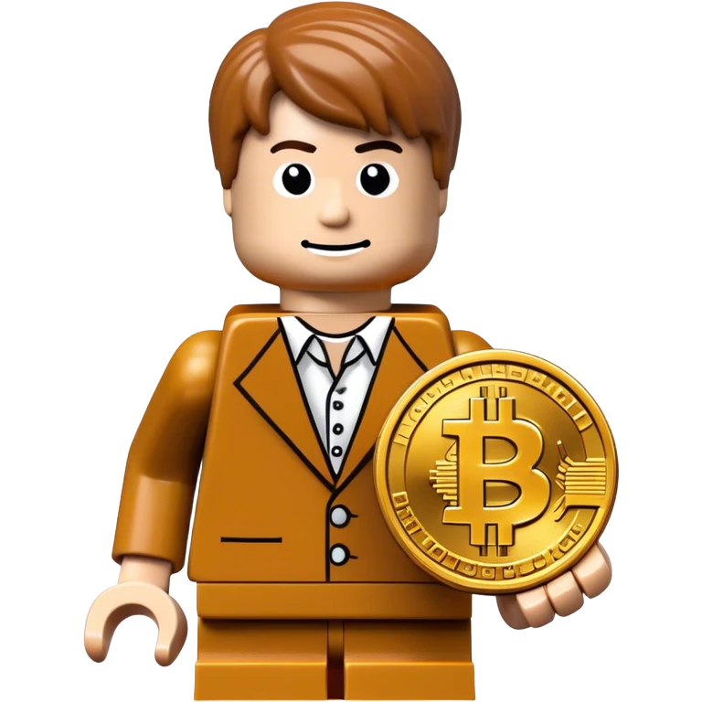 lego homme bitcoin emoji