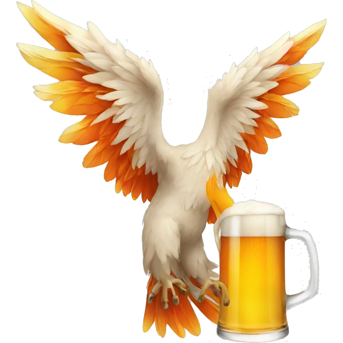 Beer phoenix emoji
