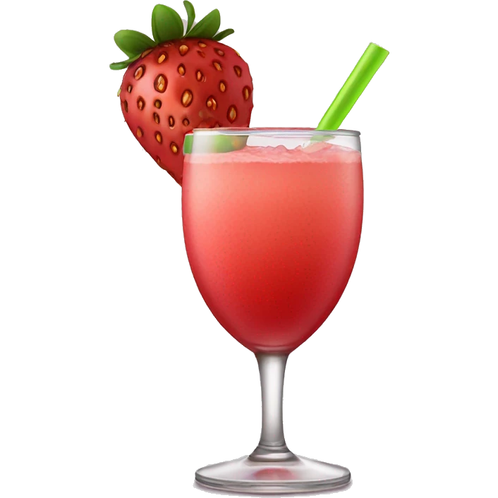 Strawberry daiquiri  emoji
