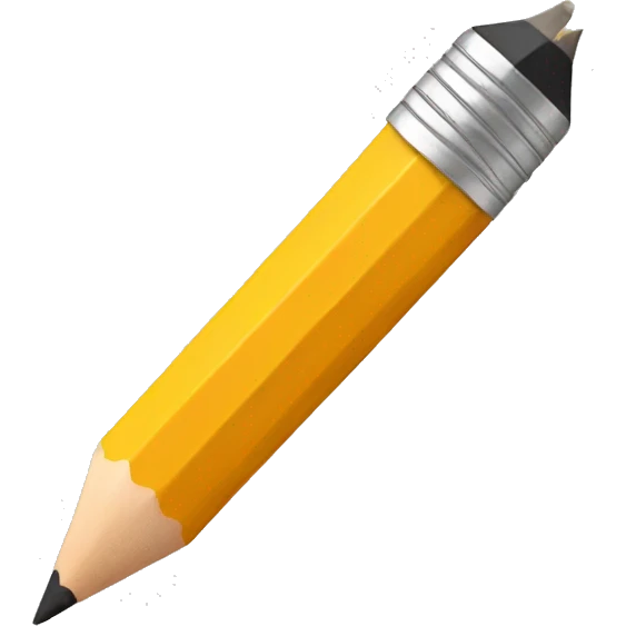 Pencil emoji