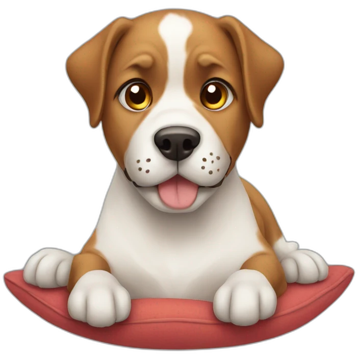 Dog at home emoji