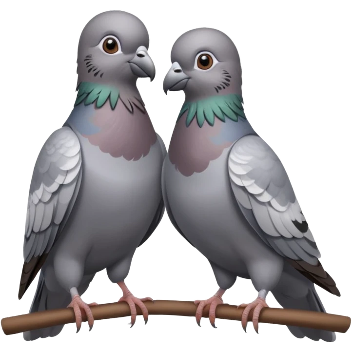 Pigeon’s parents emoji