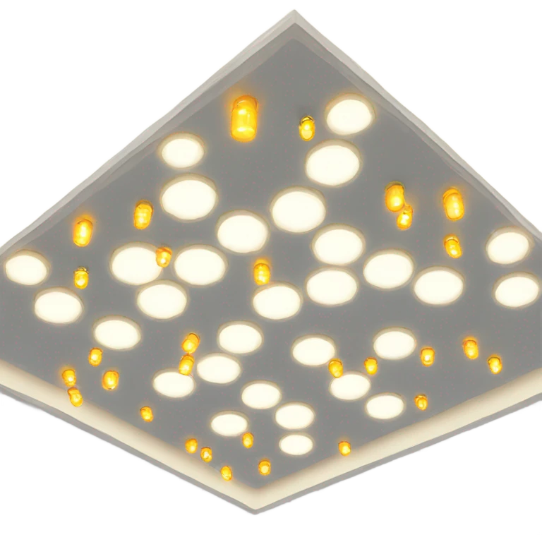 ceiling with lights emoji