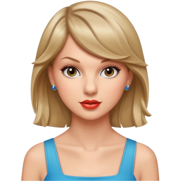 taylor swift face emoji