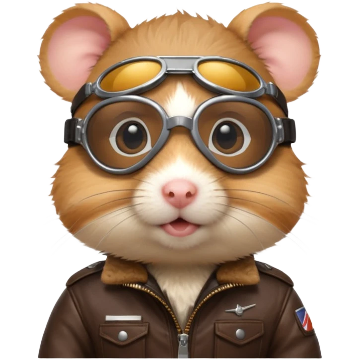 pilot hamster emoji