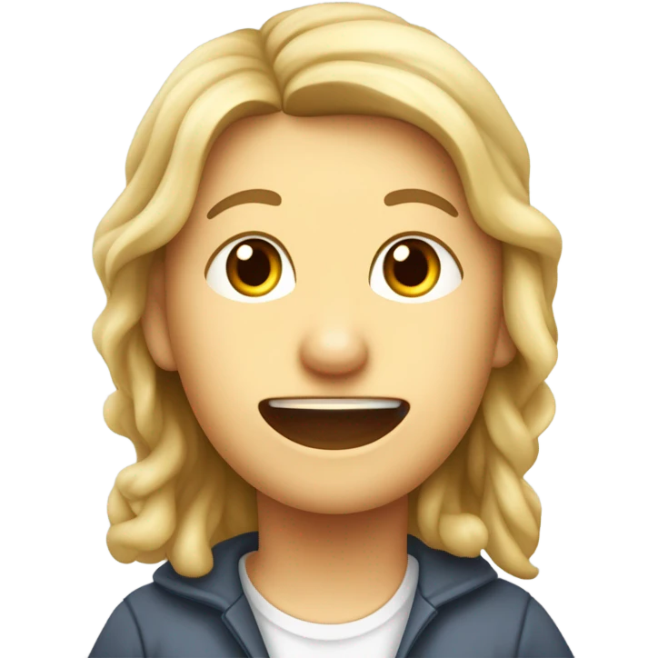 Heimlich berühren in Klasse  emoji