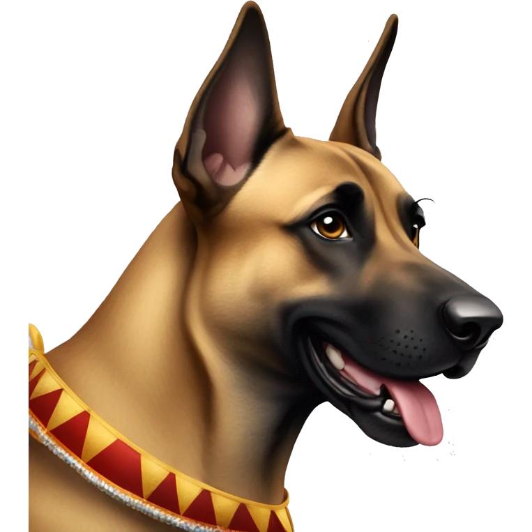 malinois circus emoji